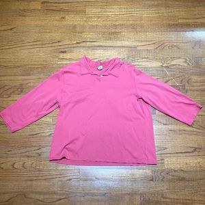 LL Bean three-quarter sleeve top